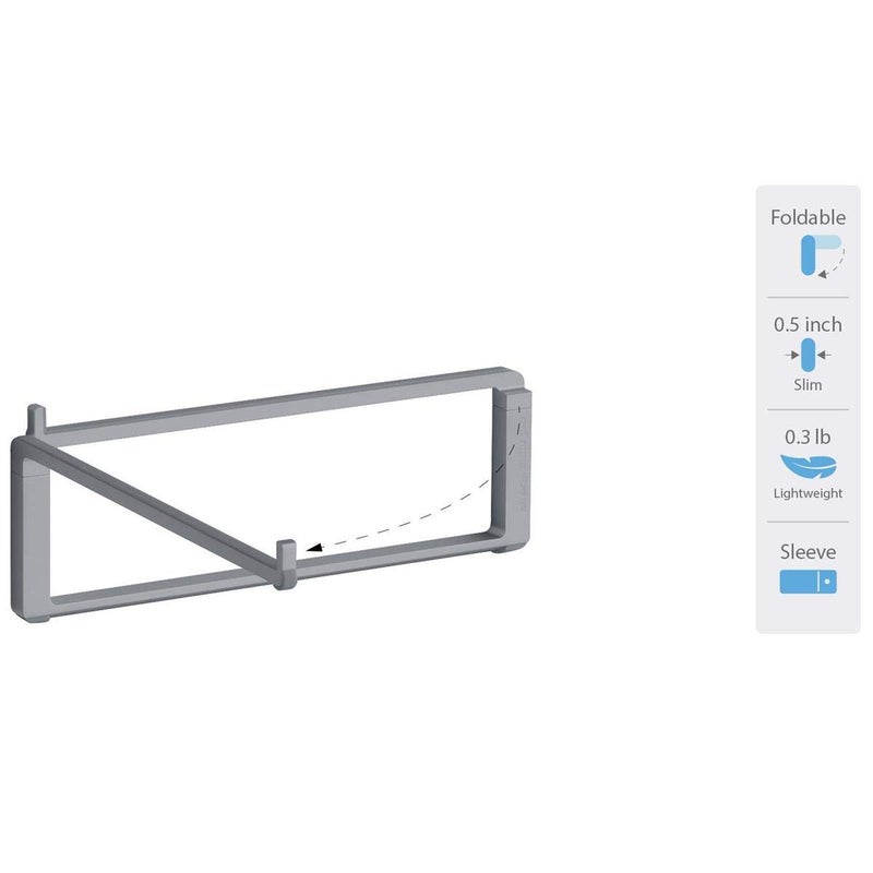 Rain Design mBar Pro Foldable Laptop Stand - Space Gray - Image 2